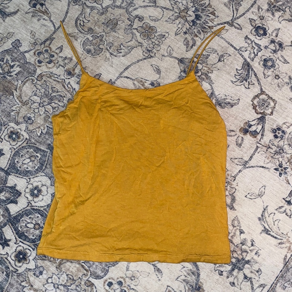 Yellow tank top
